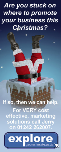ExploreGloucestershire Christmas promotion