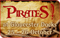 Pirates at Gloucester Docks