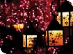 Xmas lights at Wotton-under-Edge