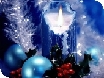 Christmas lights in Fairford