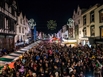 Christmas lights in Tewkesbury