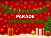 Christmas lights in Lydney