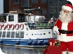Father Christmas at Gloucester Docks