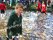 A drenched spectator!