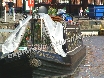 House boat in the Basin