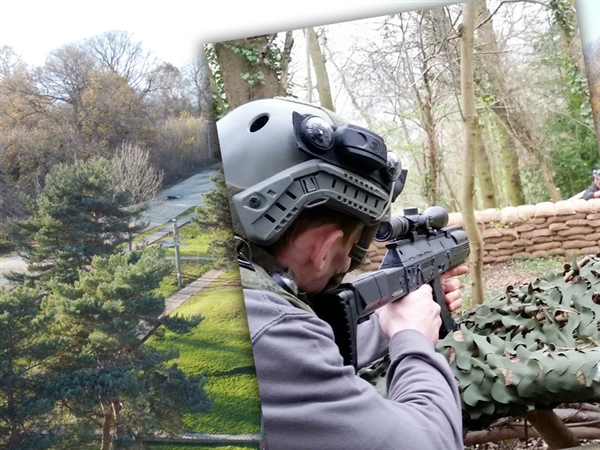 Battle Hill Lasertag in Gloucestershire is located at Robinswood Hill, Matson, Gloucester