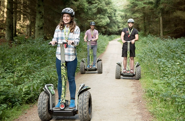 Explore the Forest of Dean trails by segway