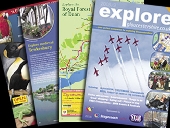 Explore Gloucestershire printed guide 2008