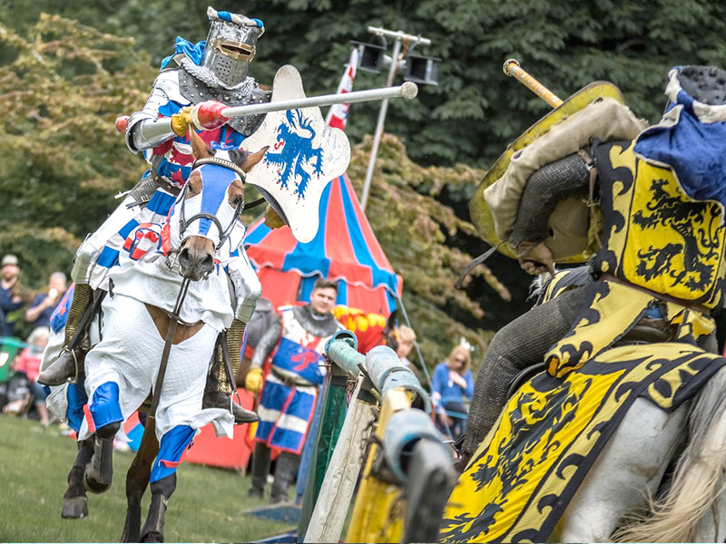 Jousting at Berkeley Castle