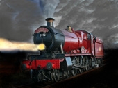 Harry Potter train in  Gloucestershire