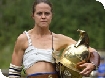 Dad's Gladiator School at Chedworth Roman Villa