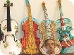 Painted Violins in surprising places!