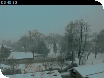 Cheltenham web cam in winter overlooking Sandford Park, Cheltenham