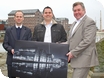 Gloucestershire at its Best Photography Competition: Nathan Griffith-Williams, Marketing Manager of Stagecoach West, Phill Emery, Winner and Sebastian Stanley of The Bigger Printing Company