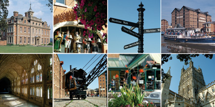 City of Gloucester - Home to the historic Cathedral and Docks