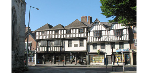 The exterior of the Gloucester Folk Museum