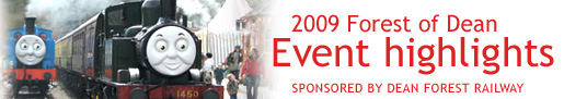 Great entertainment at events in the Forest of Dean in 2009