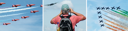 Air enthusiasts love it at the Royal International Air Tattoo (RIAT)