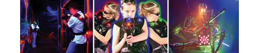 Action-packed fun with Darklight Lasertag in Gloucester