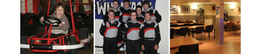 Great fun for yound and old at JDR Karting in Gloucester