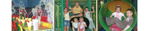 Great fun for children at Fundays Playbarn in Bourton-on-the-Water