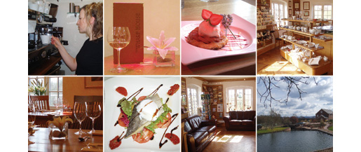 The Wharf House Restaurant at Over near Gloucester is an ideal place to relax