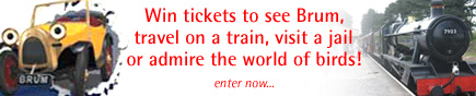 WIN Five pairs of tickets to the 2008 Royal International Air Tattoo worth �375!!! Four sets of family tickets and 2 VIP tickets to the 2008 Cotswold Show. A Golden Ticket to the 2008 Cheltenham Music Festival. Family ticket to go on the Dean Forest Railway
