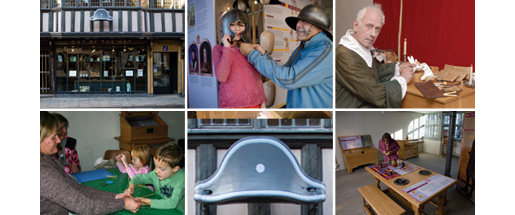 The award-winning heritage and visitor centre - Out of the Hat in Tewkesbury