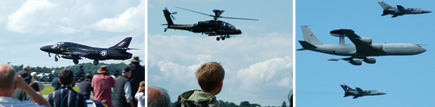 Expect to see a variety of planes and helicopters at Kemble Air Day 2009