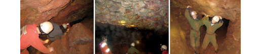 Caving in the Forest of Dean at Clearwell Caves is a great activity.
