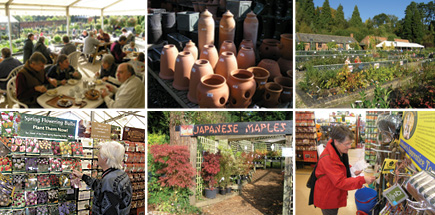 Batsford Garden Centre near Moreton in the Marsh in the Cotswolds