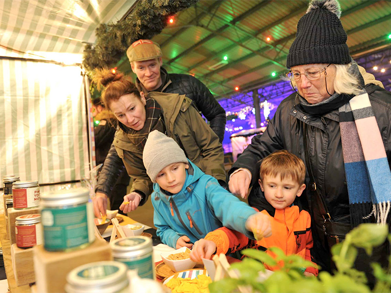 Winter Glow Christmas Market at the Three Counties Showground