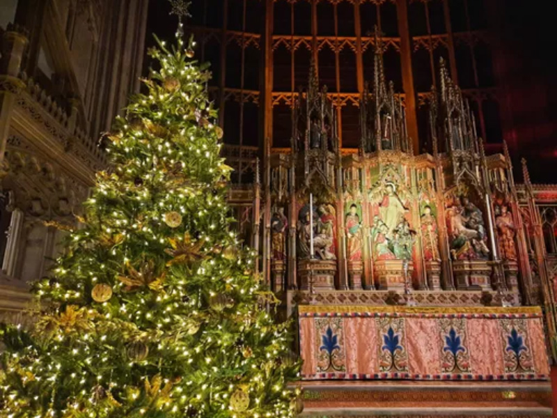 Gloucester Cathedral Experience at Night