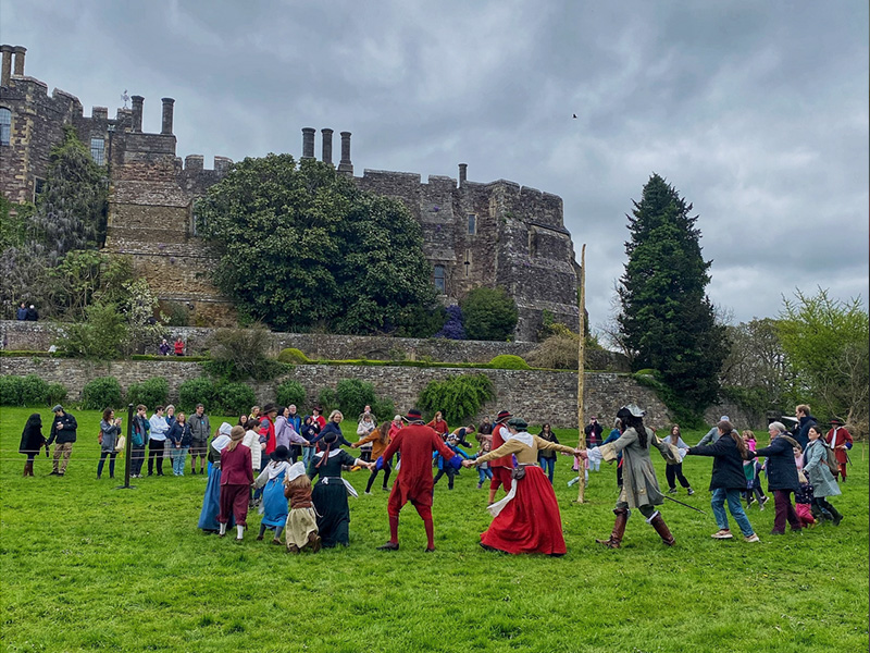 The Merry Monarch at Berkeley Castle