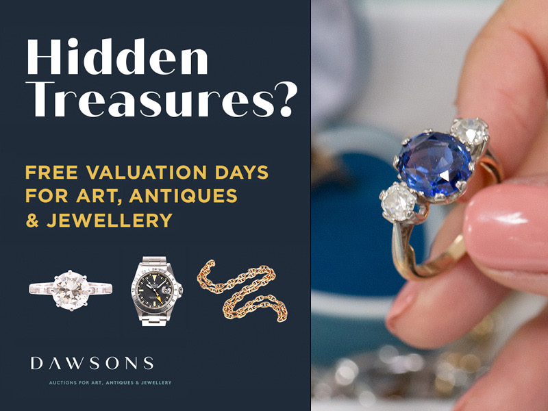 Hidden Treasures? Free Valuation Days for Art, Antiques & Jewellery