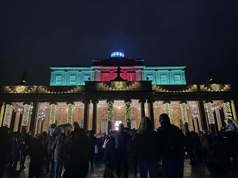 Christmas Lights Switch On at Pittville Pump Room