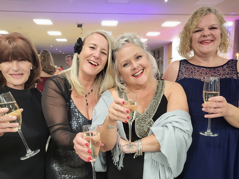 Longfield Hospice Black and White Ball