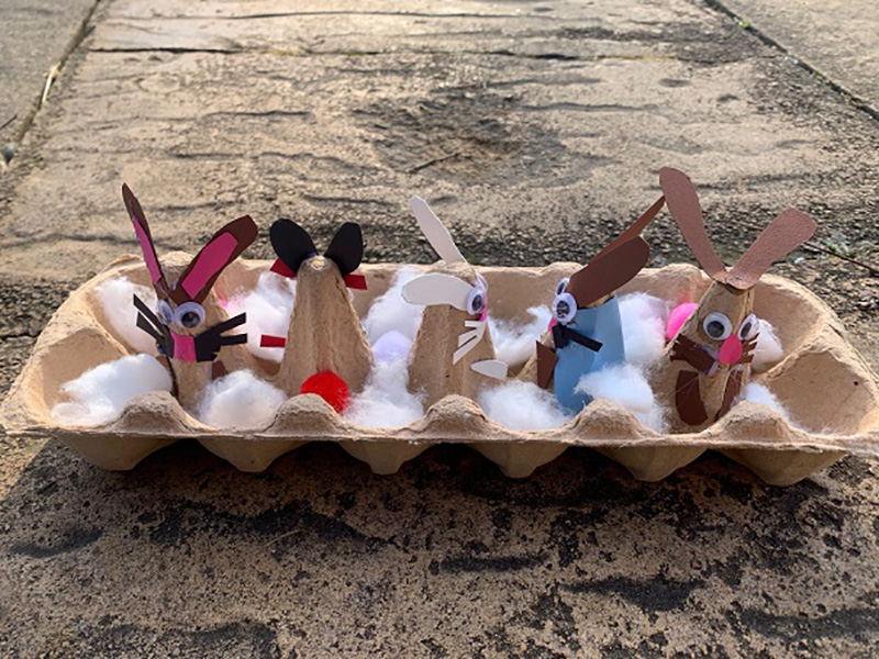 Easter activities at Nature in Art