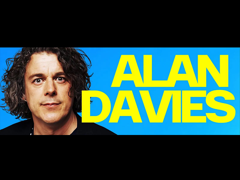 Alan Davies at the Everyman Theatre Cheltenham