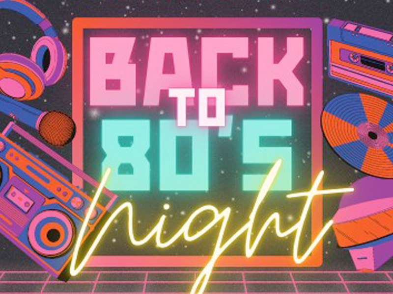 80s Night Leonardos Cheltenham