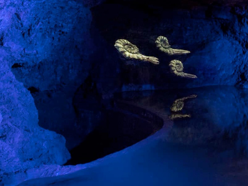 Scuplture Exhibition at Clearwell Caves