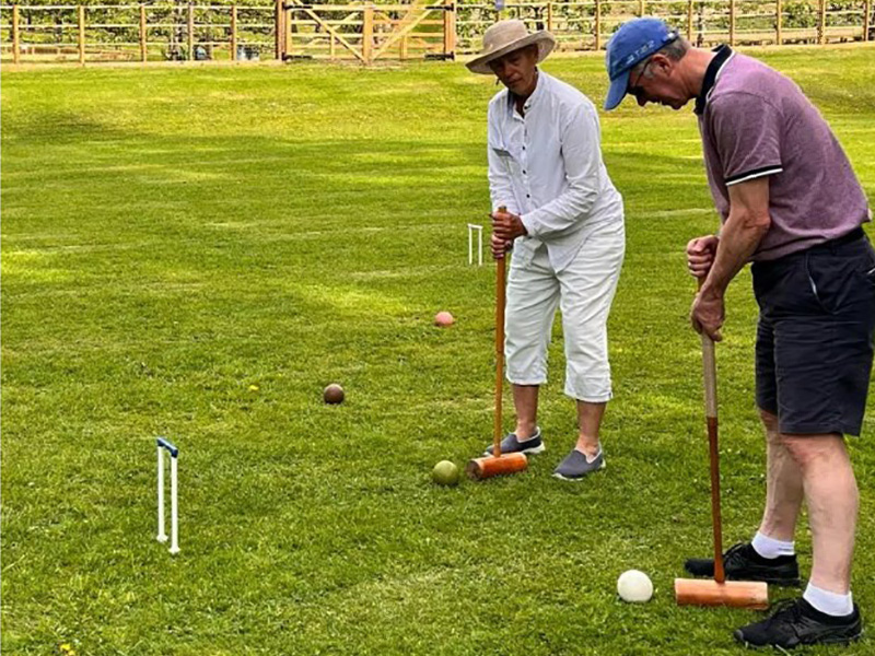 Father's Day Croquet at Painswick Rococo Garden