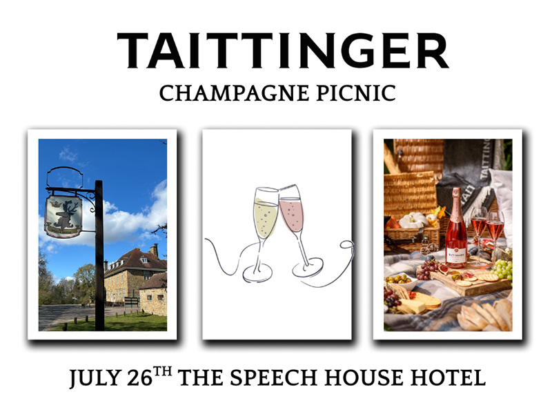 Taittinger Champagne Picnic at Speech House