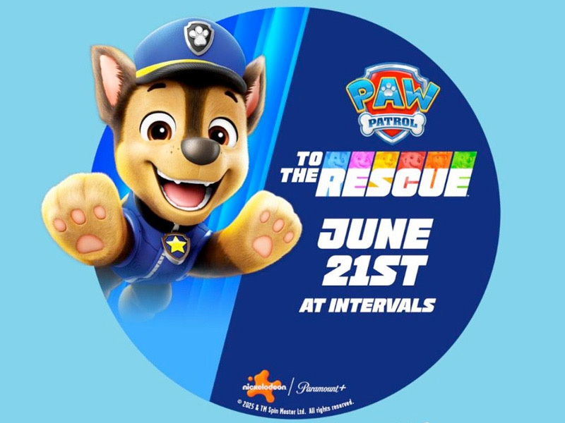 Chase from PAW Patrol at Over Countryside Adventure