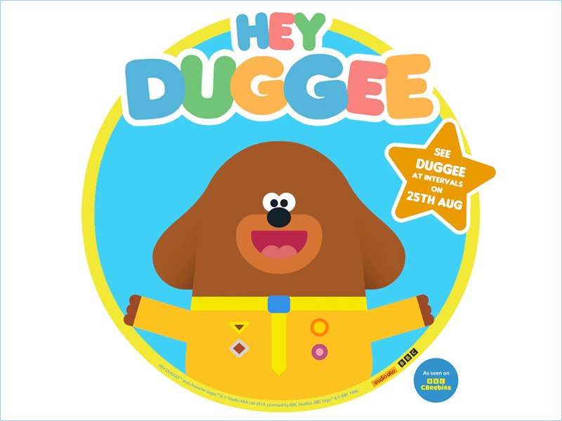 Hey Duggee at Over Countryside Adventure