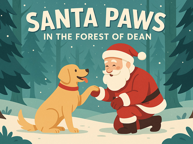 Santa in the Forest of Dean