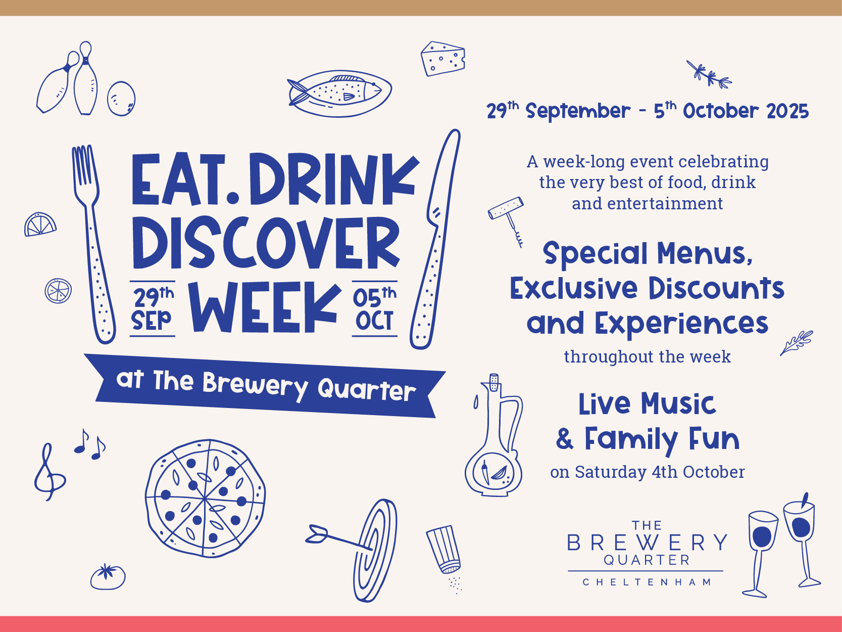 Eat. Drink. Discover Week at The Brewery Quarter