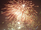 Far Peak Firework Display Northleach Cotswolds
