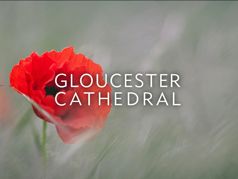An evening of Remembrance Poetry at Gloucester Cathedral