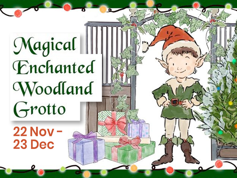 Santa's Woodland Grotto at Cirencester Park